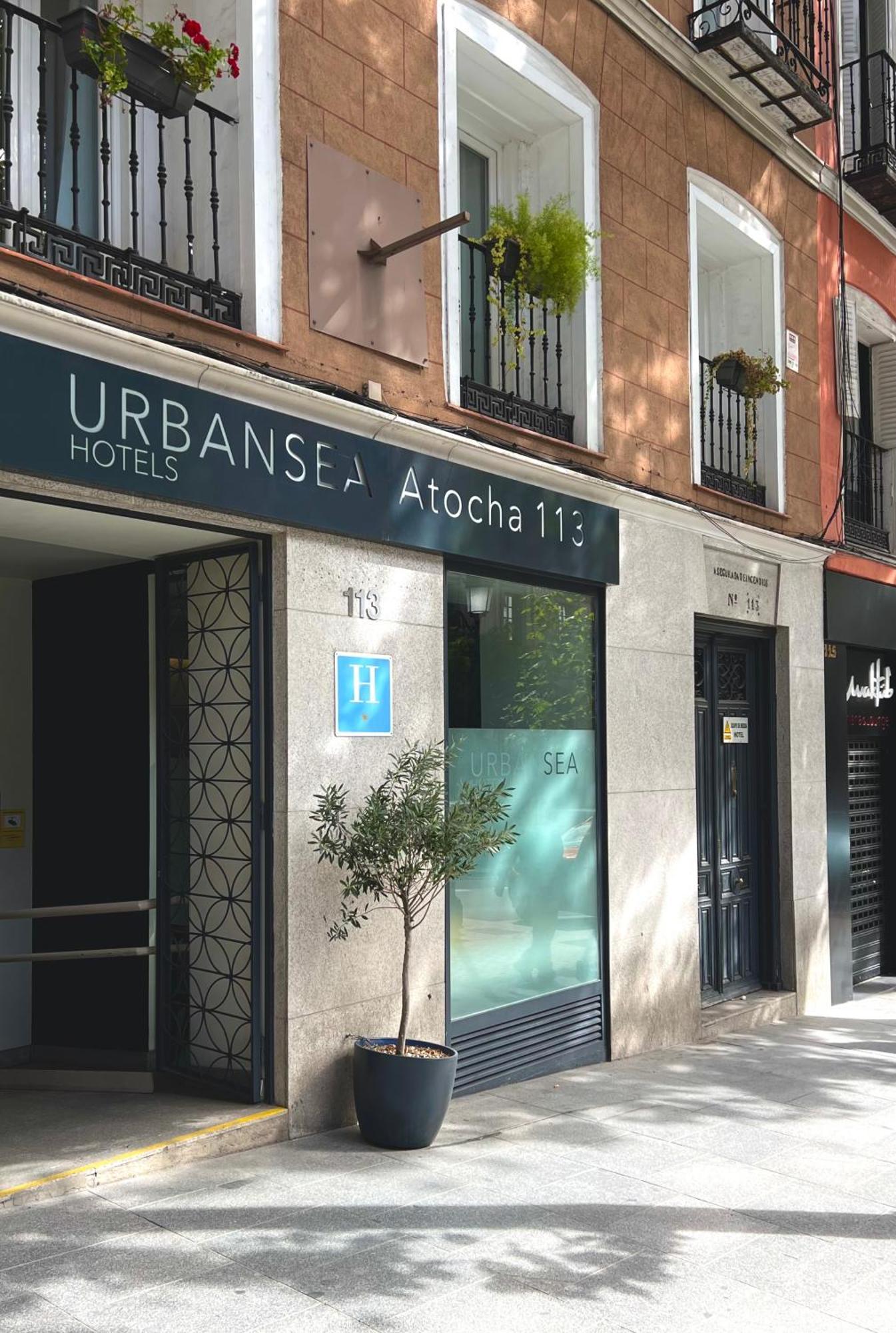 Urbansea Atocha 113 Hotel Madrid Exterior foto